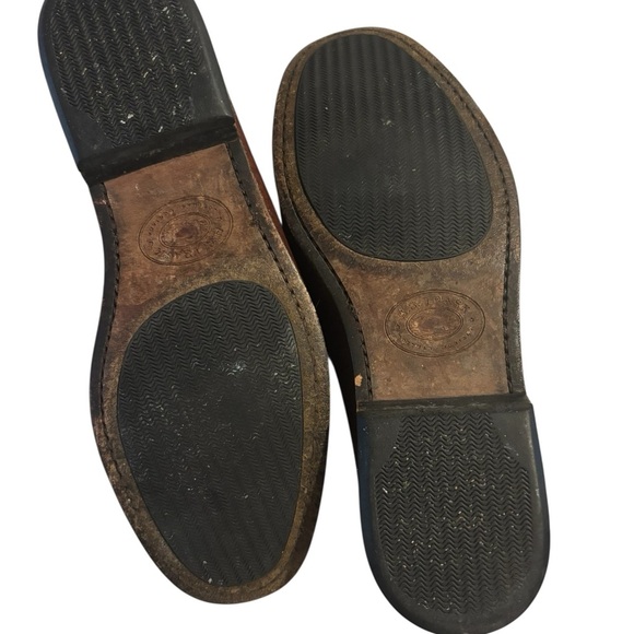 H.S. Trask Brown Leather Men’s Tassel Loafers main image 7